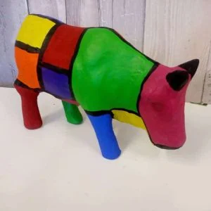 Workshop koe schilderen