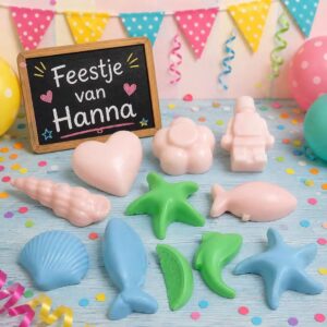 Kinderfeestje zeepjes maken