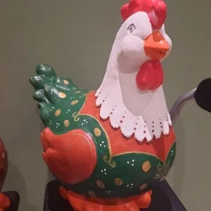 Workshop hippe kip schilderen