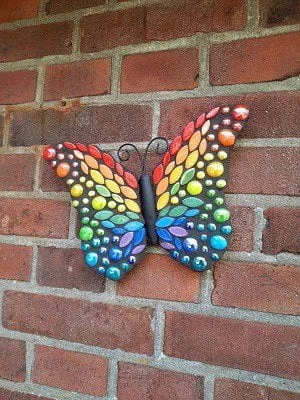 DIY pakket mozaïek vlinder