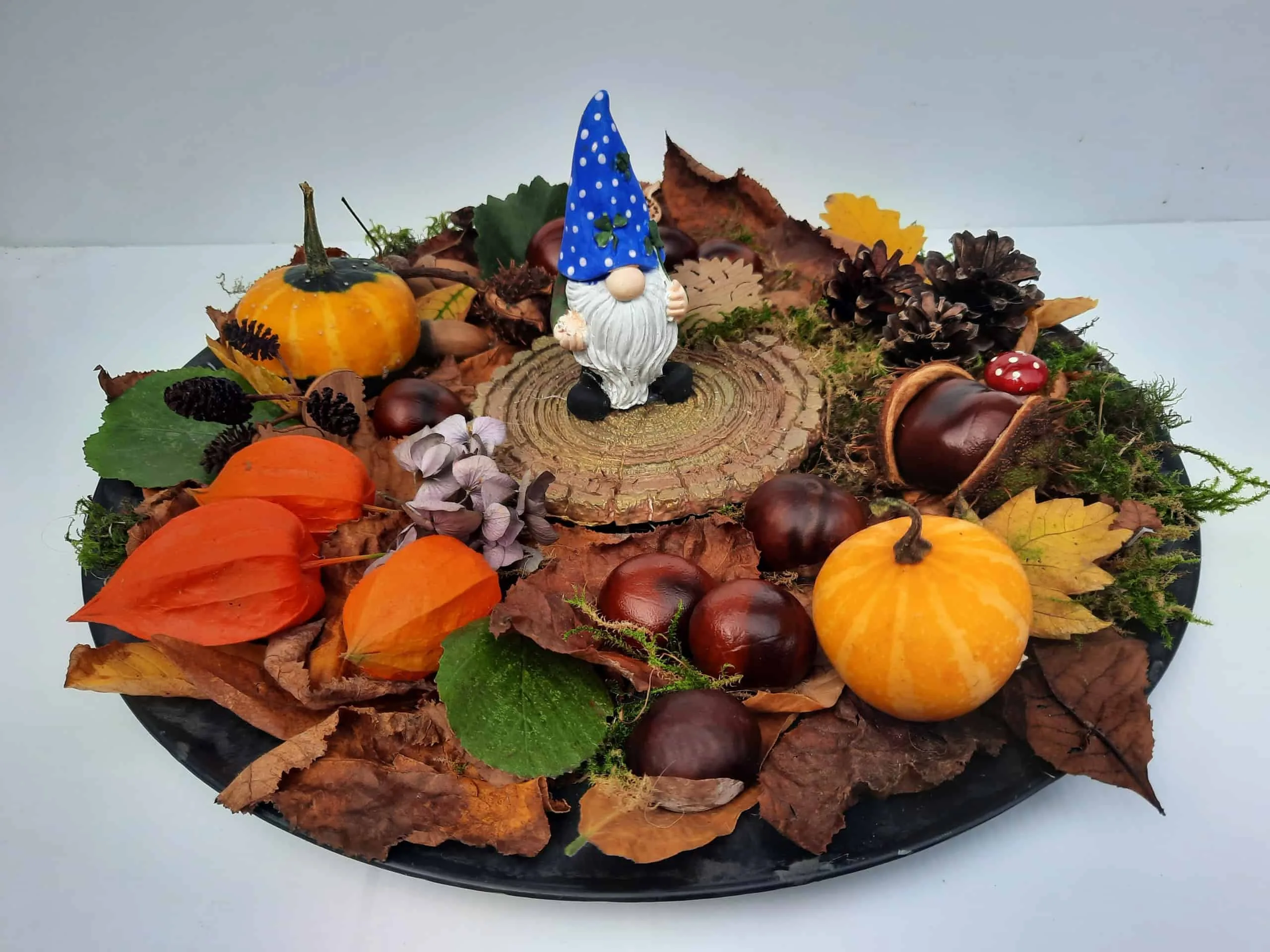 Workshop herfststuk ouder-kind
