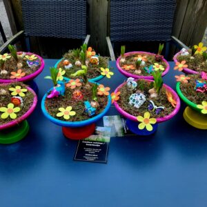 Kinderfeestje mini Tuintje maken