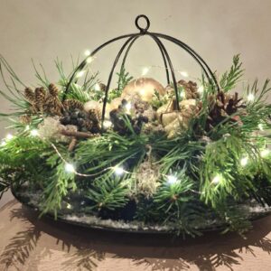 Workshop kerststuk maken bol - Uitverkocht