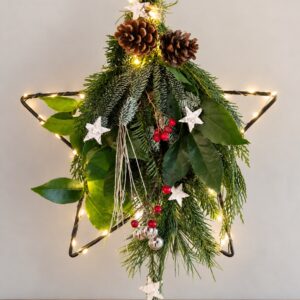 Workshop kersttoef landelijke stijl maken