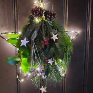 Workshop kersttoef landelijke stijl maken