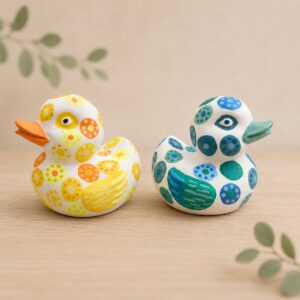 DIY pakket badeendjes blanco