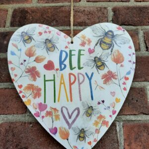 DIY pakket hart decoupage
