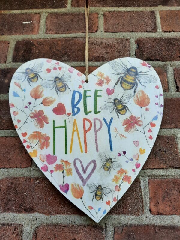 DIY pakket hart decoupage