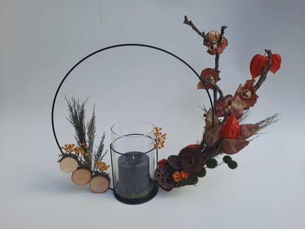DIY pakket herfststuk cirkel