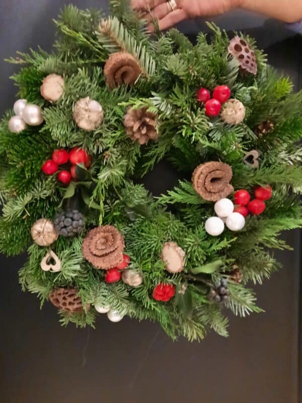 Workshop kerstkrans maken