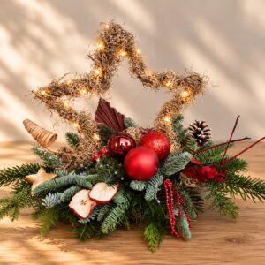 Workshop kerststuk maken ster