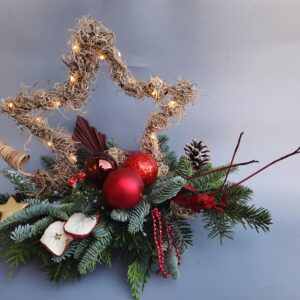 Workshop kerststuk maken ster