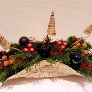 Workshop kerststuk Taco maken