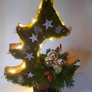 Workshop kerststuk open kerstboom