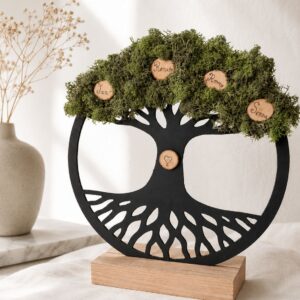 DIY pakket mosschilderij levensboom maken