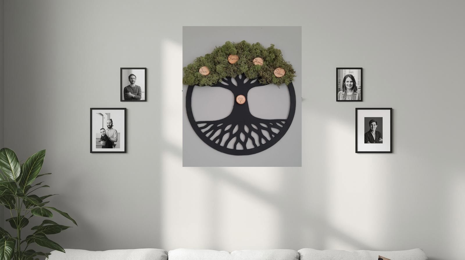 DIY pakket mosschilderij levensboom maken - Afbeelding 3