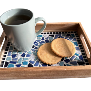 Workshop mozaïek dienblad klein