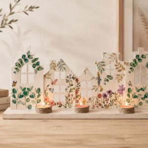 Workshop grachtenhuisjes decoreren