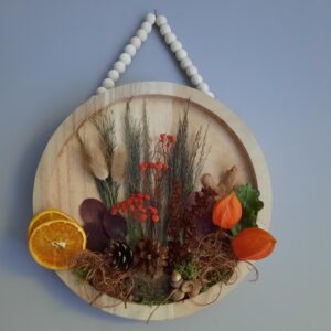 Workshop Droogbloemen Schilderijtje